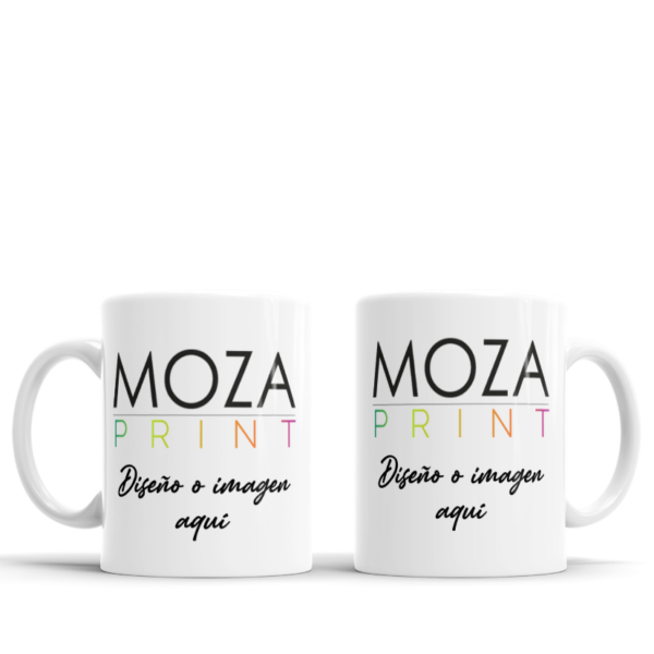 Taza blanca de 11oz