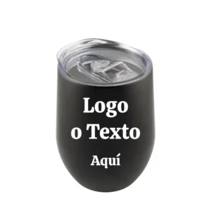 Termo Tipo Copa 12oz negro