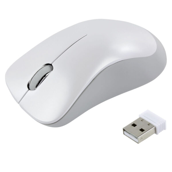 MOUSE INALÁMBRICO NEKAR BLANCO
