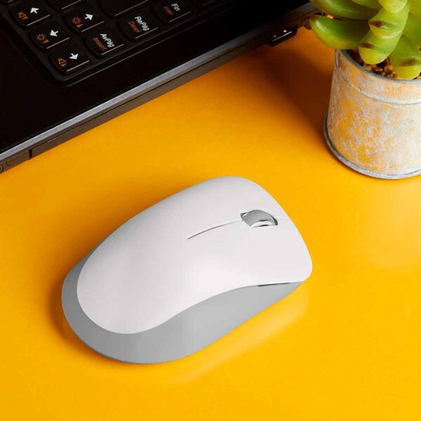 MOUSE INALÁMBRICO NEKAR BLANCO - Imagen 2