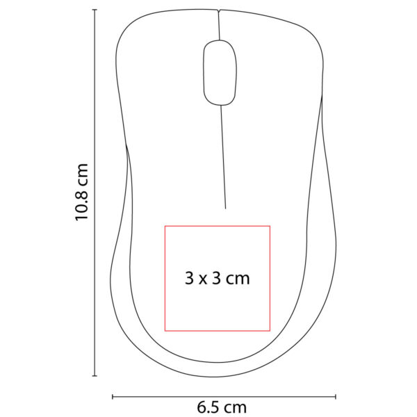MOUSE INALÁMBRICO NEKAR BLANCO - Imagen 3