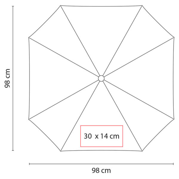 PARAGUAS CUADRADO - Imagen 4