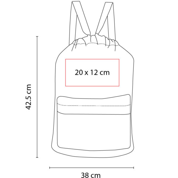 BOLSA-MOCHILA ZITE COLOR - Imagen 4