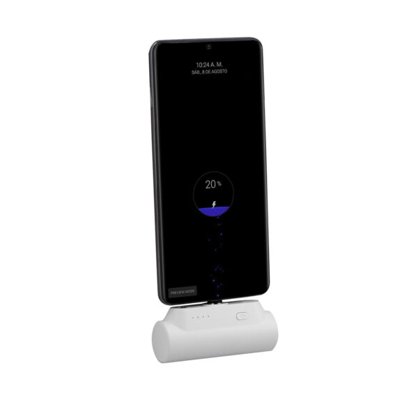 POWER BANK GAMMA BLANCO - Imagen 3