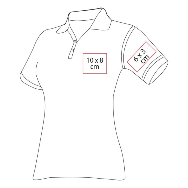 PLAYERA FARELL PLATA PARA DAMA TALLA G - Imagen 2