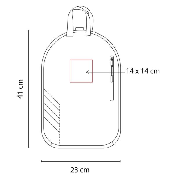 MOCHILA TROGIR GRIS - Imagen 5