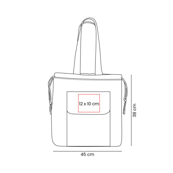 BOLSA JOOGA GRIS - Imagen 5