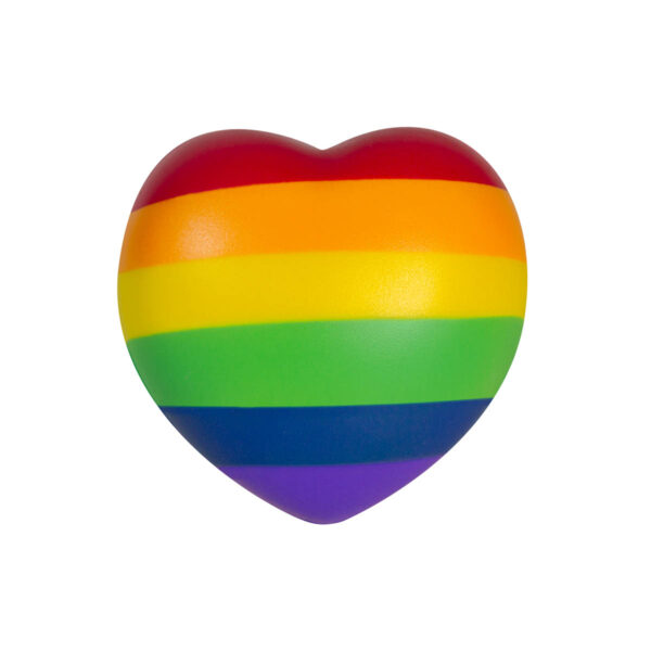 CORAZÓN ANTI-STRESS PRIDE MULTICOLOR - Imagen 2